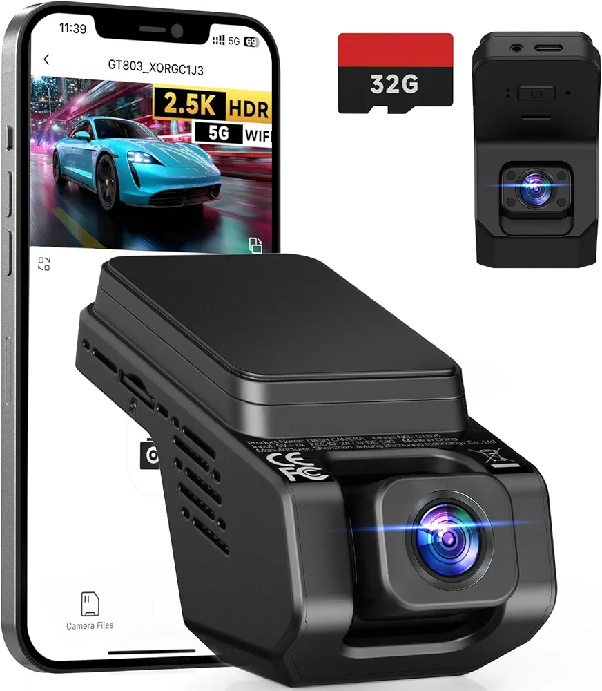 Read more about the article Dash Cam Front and Inside, 2.5K+1080P Dual Camera for Cars, Hidden Car Camera Front and Interior with Super Night Vision