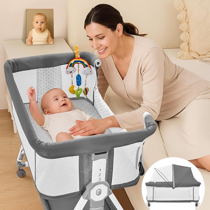 Read more about the article baby bassinet bedside sleeper