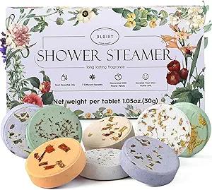 Read more about the article Shower Steamers BLRIET 8 Pack,Shower steam sauna with aromatherapy