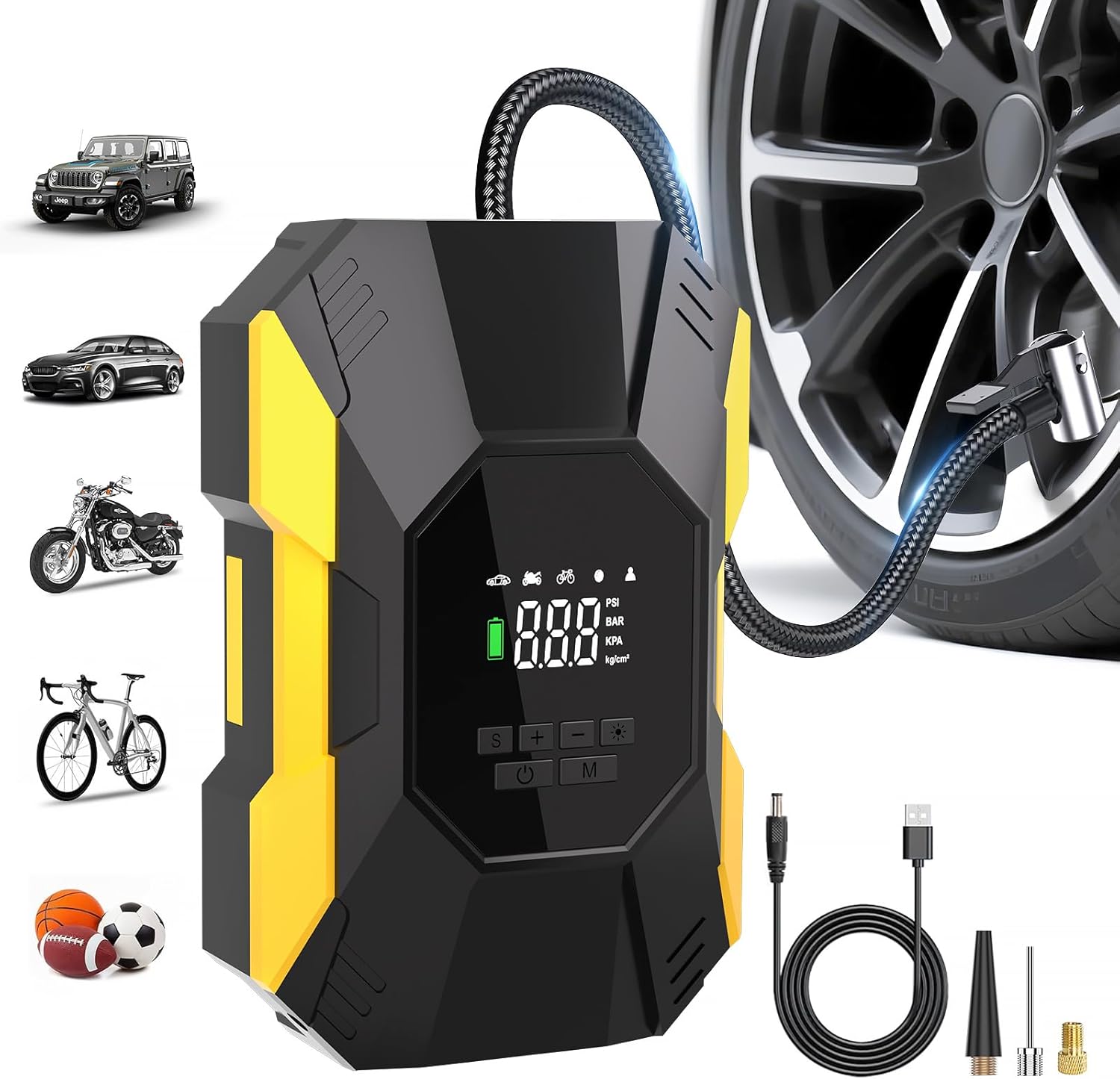 Read more about the article Tire Inflator Portable Air Compressor,