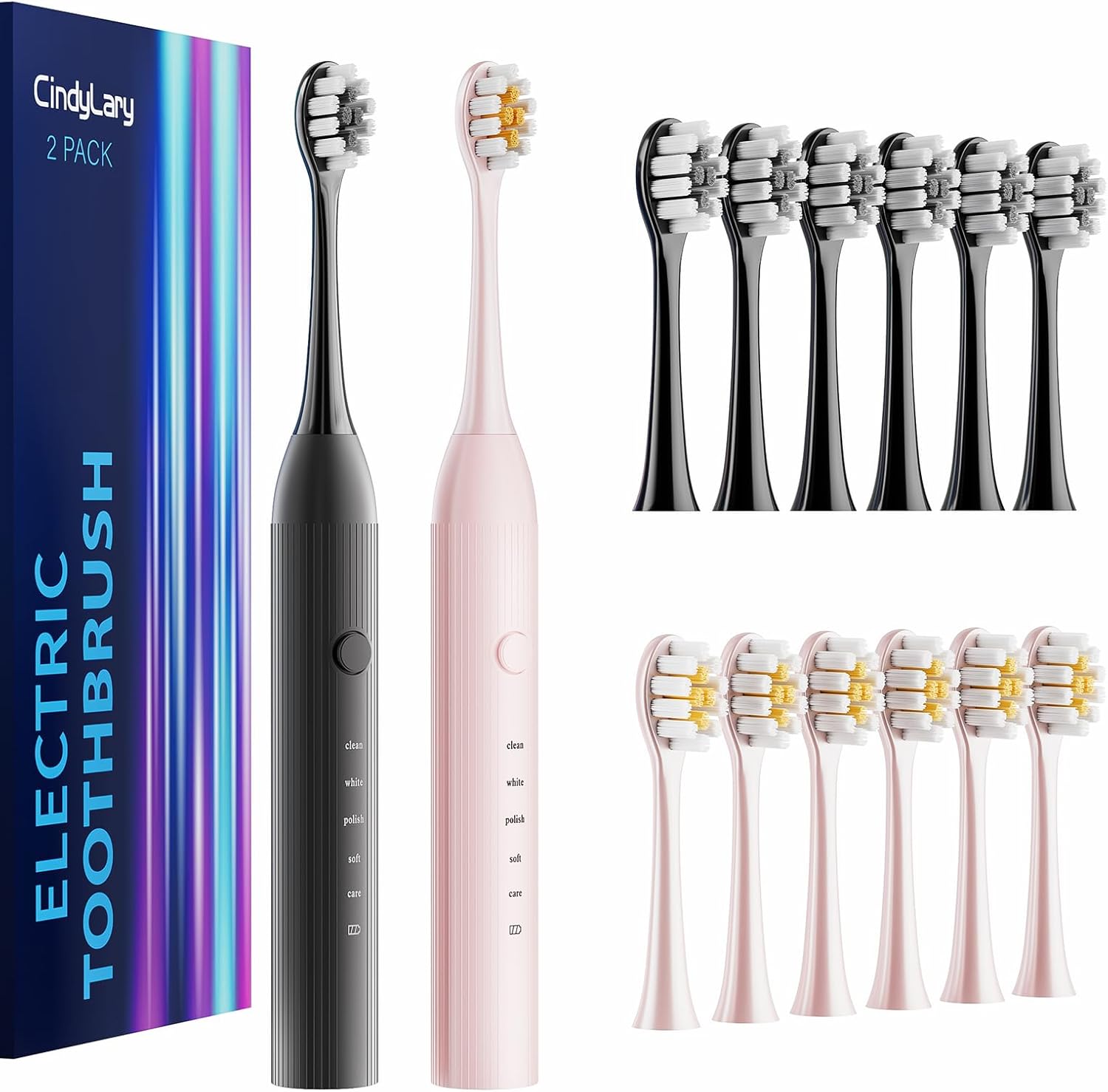 Read more about the article 2 Pack Electric Toothbrush Set