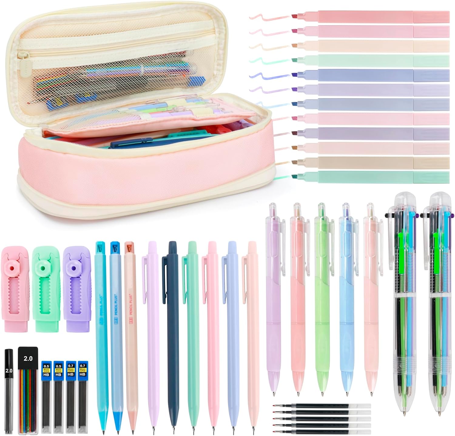 Read more about the article 43 PCs Aesthetic School Supplies Kit