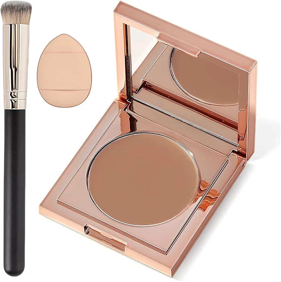 Read more about the article Colored Clay CC Undereye Corrector with Brush – Color Corrector for Dark Circles, Hydrating Under Eye Concealer to Brighten & Conceal