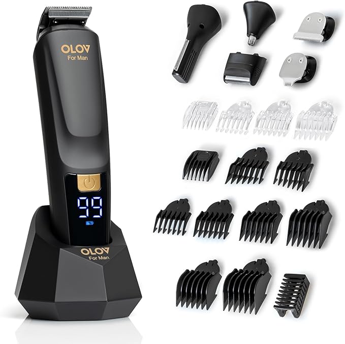 Read more about the article OLOV For Man Beard Trimmer 21 Piece All-in-One