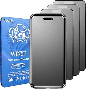 Read more about the article WINYU 3PCS Matte Tempered Glass for iPhone