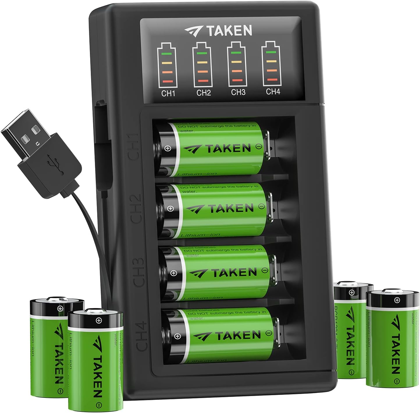 Read more about the article CR123A Rechargeable Batteries 8 Pack, 3.7V 123A