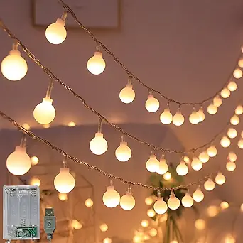 Read more about the article Battery & USB Powered Globe String Lights