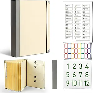 Read more about the article in Case I Die Binder with Labels