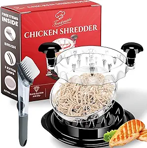 Read more about the article Chicken Shredder Tool Twist Large 10” Meat Shredder with 2 Extra Grips