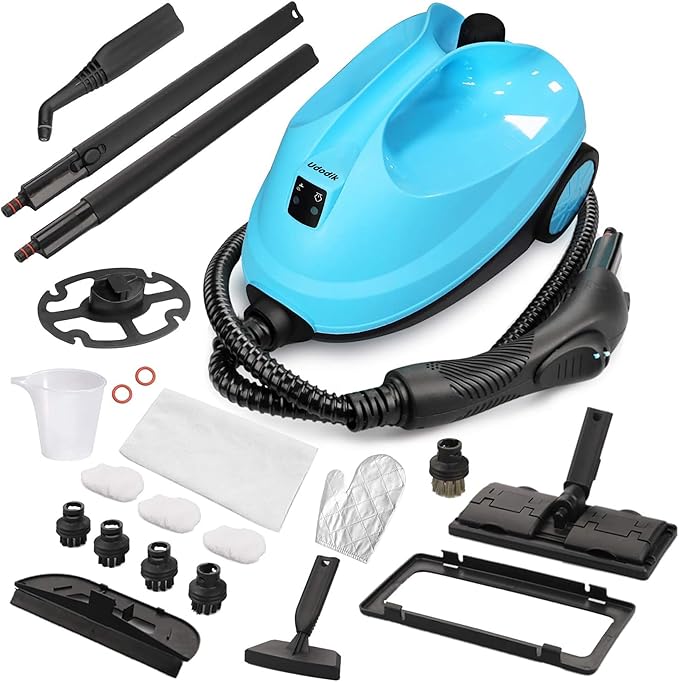 Read more about the article Udodik 2000W Multi purpose Steam Cleaner,Kills 99.9% of Bacteria Without Cleaning Chemicals