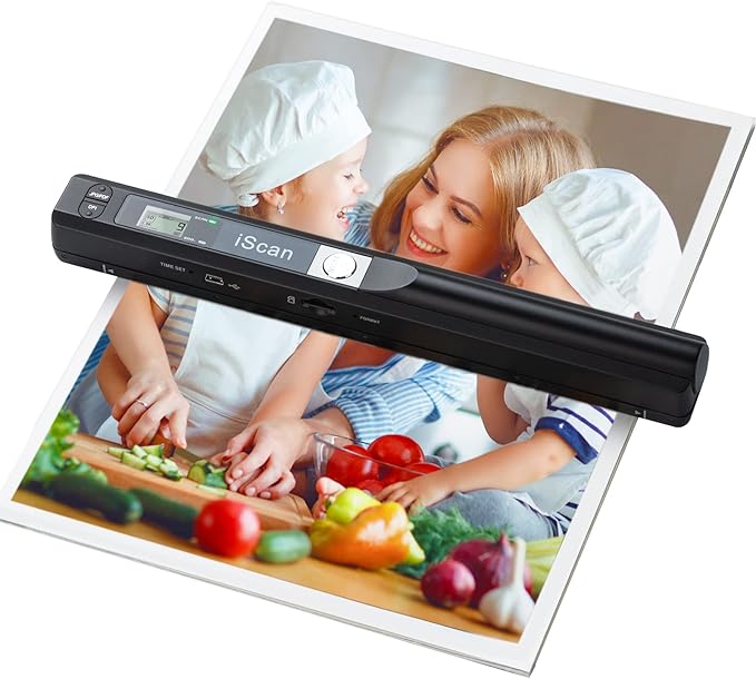 Read more about the article Portable Scanner, Photo Scanner for A4 Documents