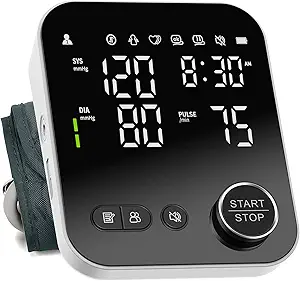 Read more about the article Blood Pressure Monitor Upper Arm Monitors for Home Use Adjustable 8.7″-16.5