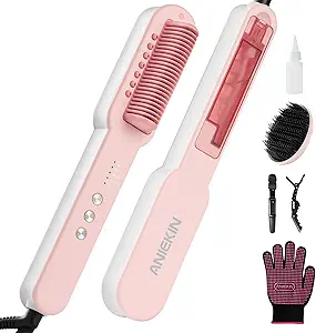 Read more about the article wavytalk steam hair straightener,Steam-straightening hairbrush