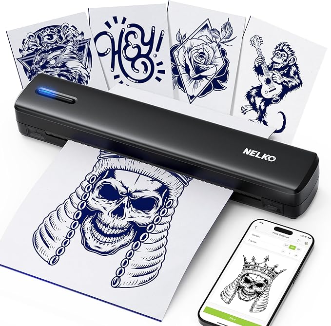 Read more about the article D810 tattoo stencil printer