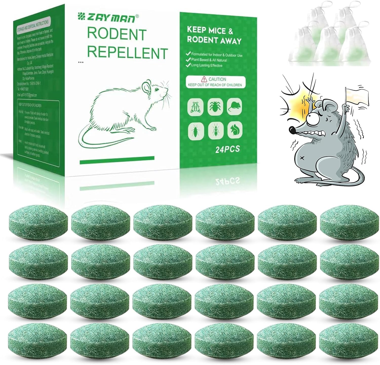 Read more about the article Rodent Repellent with Peppermint Oil