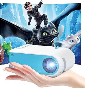 Read more about the article Nasin Mini Projector, 1080P Supported WiFi & Bluetooth Projector, Portable Outdoor Movie Projector, For Home