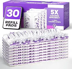 Read more about the article 5X Cleaning Power Mop Refills for Swiffer Power Mop, 500+ Strips Multi-Surface Pow..