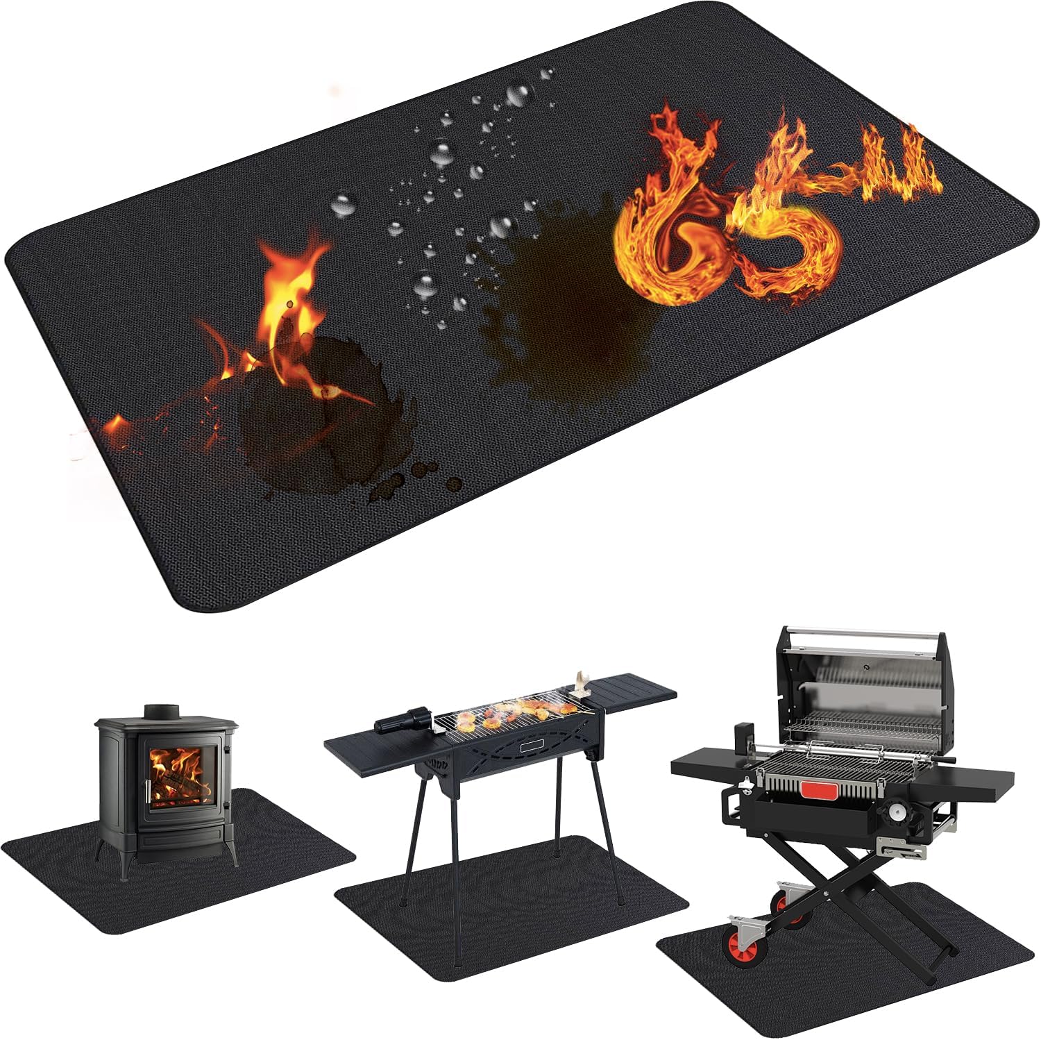 Read more about the article 65X48in Grill Mats for Outdoor Grill