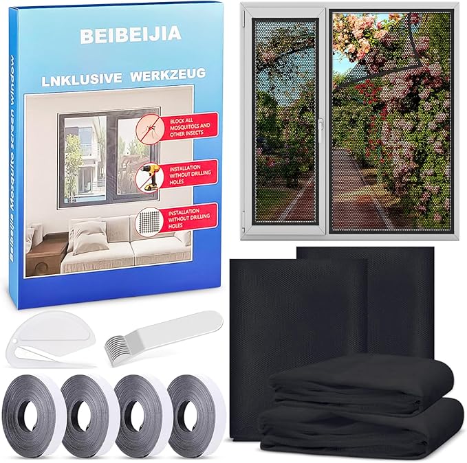 Read more about the article Pack of 4 Fly Screen Window,