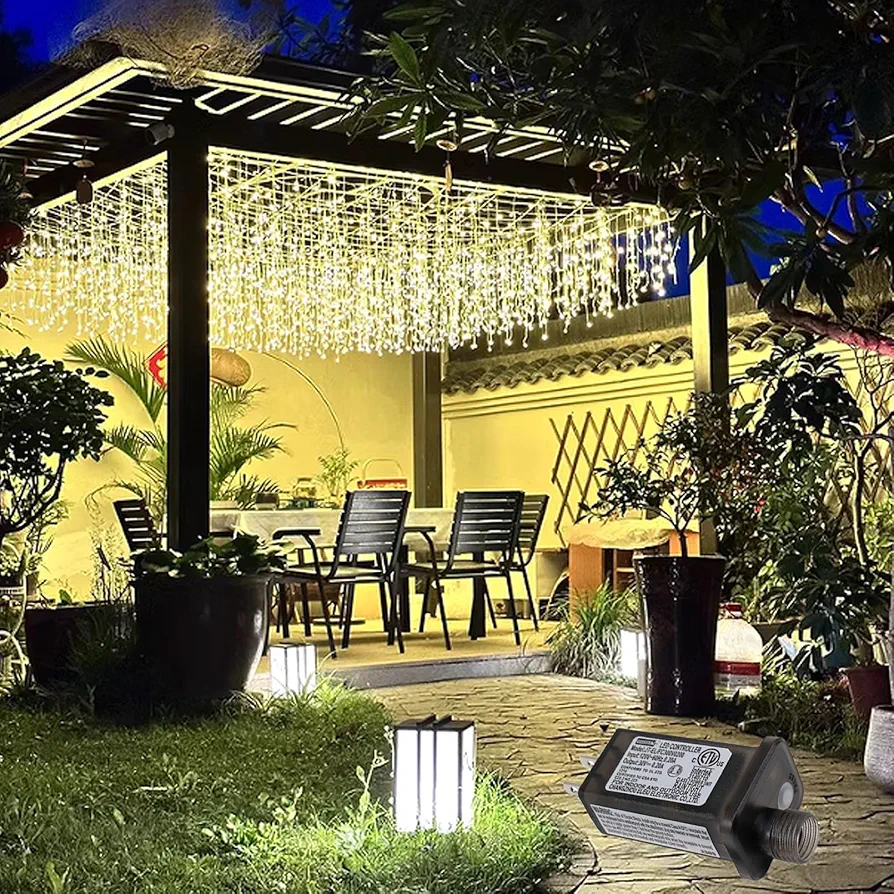 Read more about the article ZIMINGU Icicle Lights Outdoor,