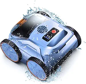 Read more about the article 2025 New) Robotic Pool Vacuum, Robotic Pool Cleaner for Inground Pools, Pool Robot with Smart Navigation,