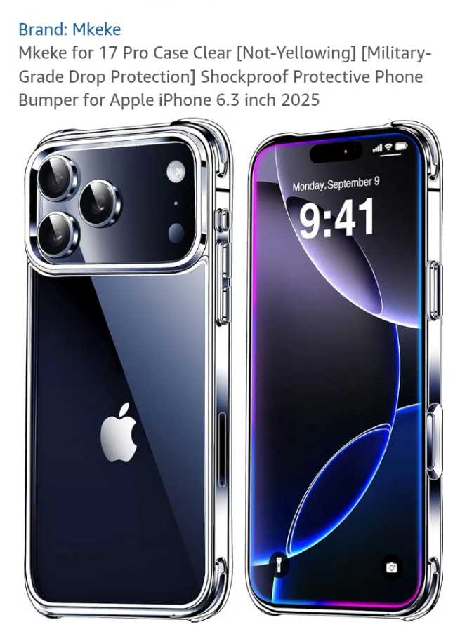 Read more about the article iPhone 17 pro case