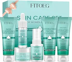 Read more about the article Facial Teen Women Girls Boys Women Skin Care Routine Set Kit Hydrate Oil Control Pore Shrinking