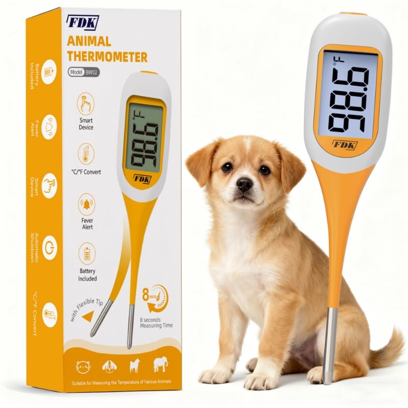 Read more about the article Digital Dog & Cat Thermometer for Fever Detection