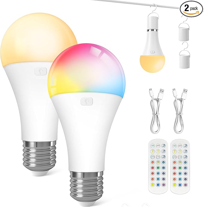 Read more about the article rechargeable light bulbs 2000mah