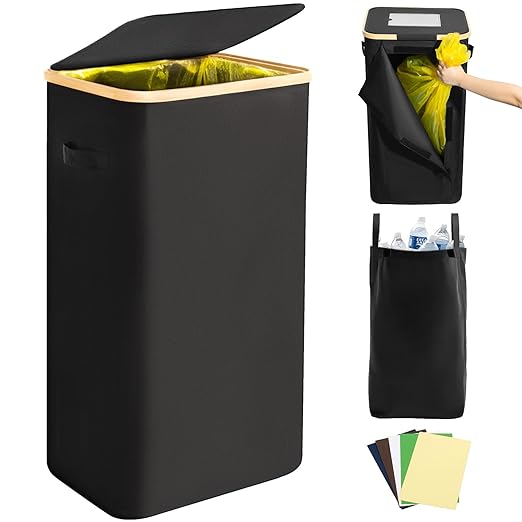 Read more about the article Julrrimg Yellow Sack Stand & Bin 100L – Bin Bag Stand with Reusable Inner Bag, Fully Lockable, with Rear Access to Bin Bag