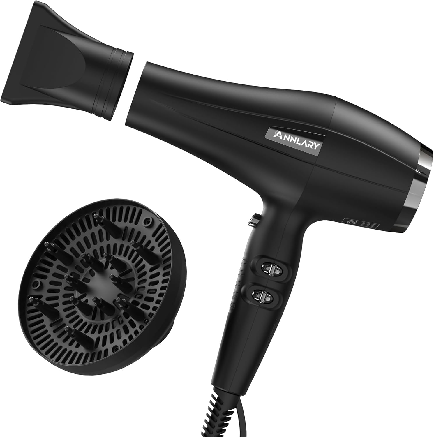 Read more about the article Ionic 1875W Hair Dryer with Diffuser for Curly Hair,