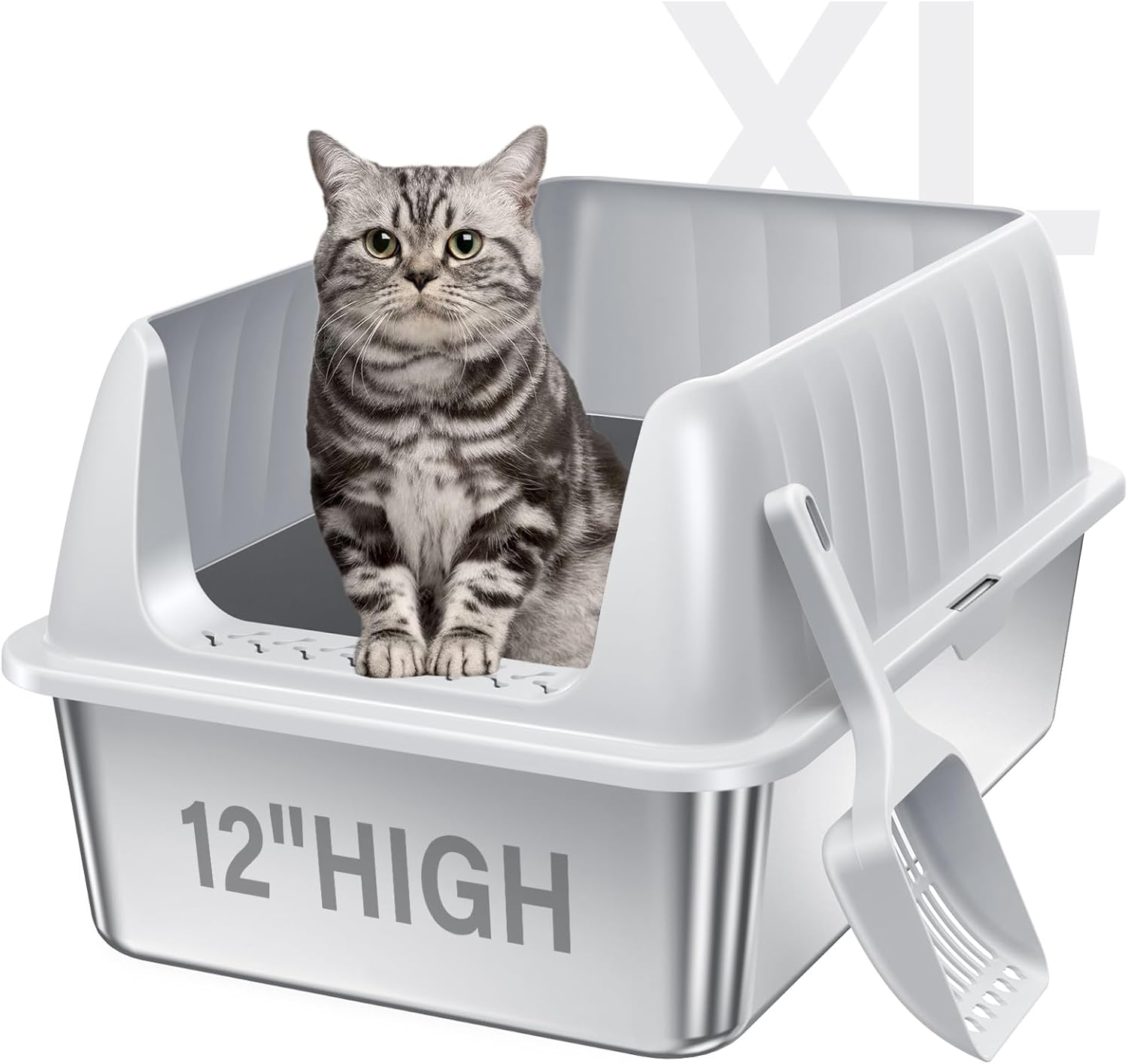 Read more about the article Cat Litter Box Stainless Steel XL