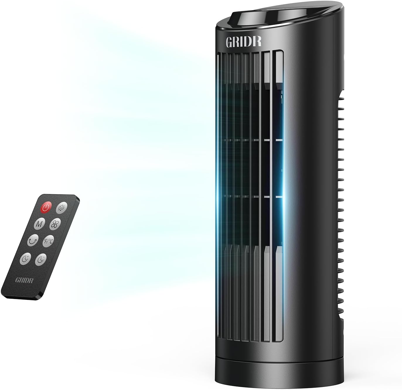 Read more about the article 13″ Bladeless Tower Fan with 3 Speeds,