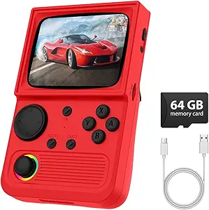 Read more about the article R36T Retro Gaming Console, 3.5” IPS Screen CRT-Inspired, Handheld Game Console with 18000+ Classic Games Supports