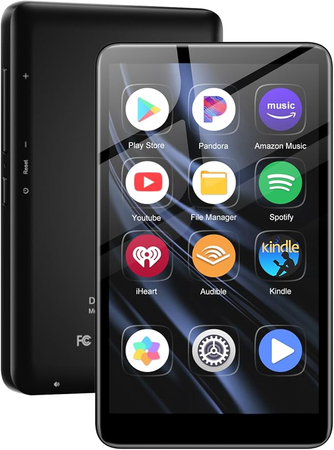 Read more about the article 160GB MP3 Player Spotify, 4,02″ Full Touchscreen MP3 Player Bluetooth und WLAN, Diofox MP4 Player Android 13.0 OS, Tragbarer Musik-Player HiFi Sound, Audible, Deezer, Amazon Music, Play Store,FM Radio