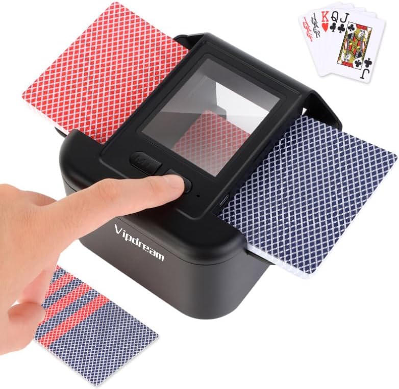 Read more about the article Automatic Card Shuffler for 1-2 Decks