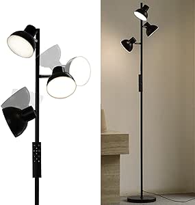 Read more about the article LuminexDesigns Floor Lamp Living Room 36 W 2800 LM Floor Lamp LED Dimmable with Remote Control and Touch 2700