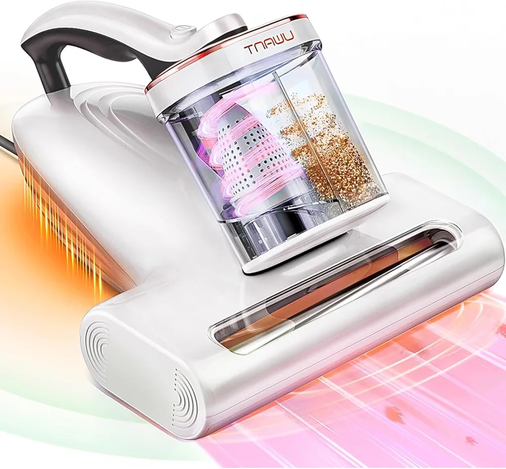 Read more about the article uwant Bed Cleaner with 16Kpa Suction Metal Roller 253.7nm Uv-c Light Mattress Vacuum Cleaner 36000RPM/Min 149℉ Heating HEPA Filter&Ultrasonic