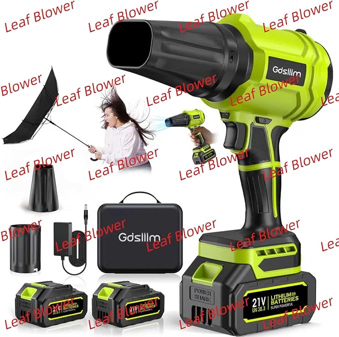 Read more about the article GDSLLLM Leaf Blower Cordless Green