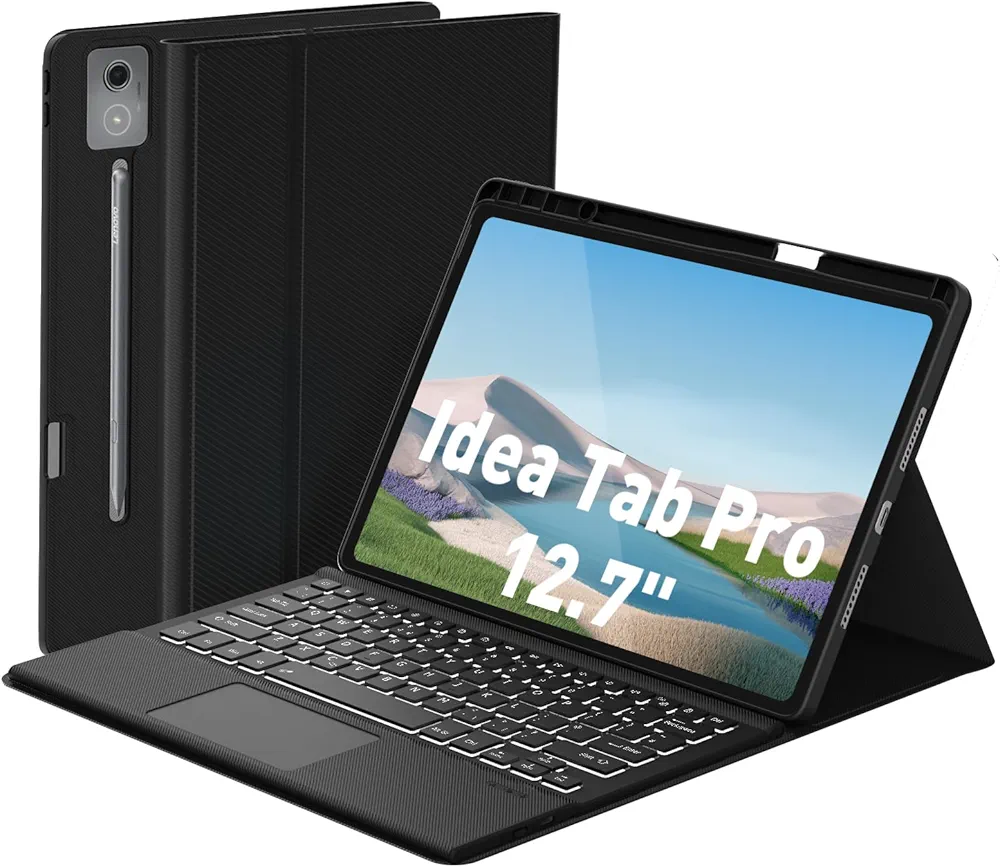 Read more about the article Doohoeek Bluetooth Keyboard Case for Lenovo Idea Tab Pro 12.7″ 2025