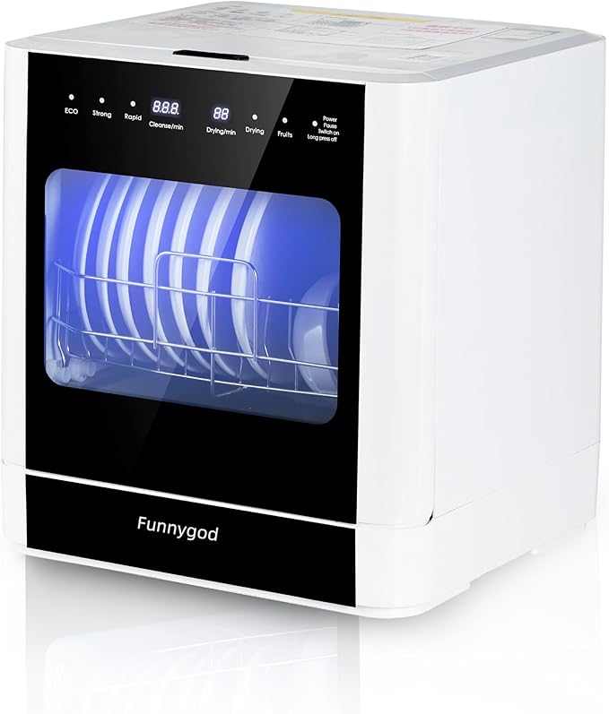 Read more about the article Dishwasher Countertop dishwasher Portable automatic cleaning 4cleaning modes