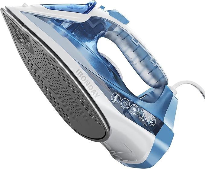 Read more about the article 1200W Steam Iron Burst of Steam Spray Mist