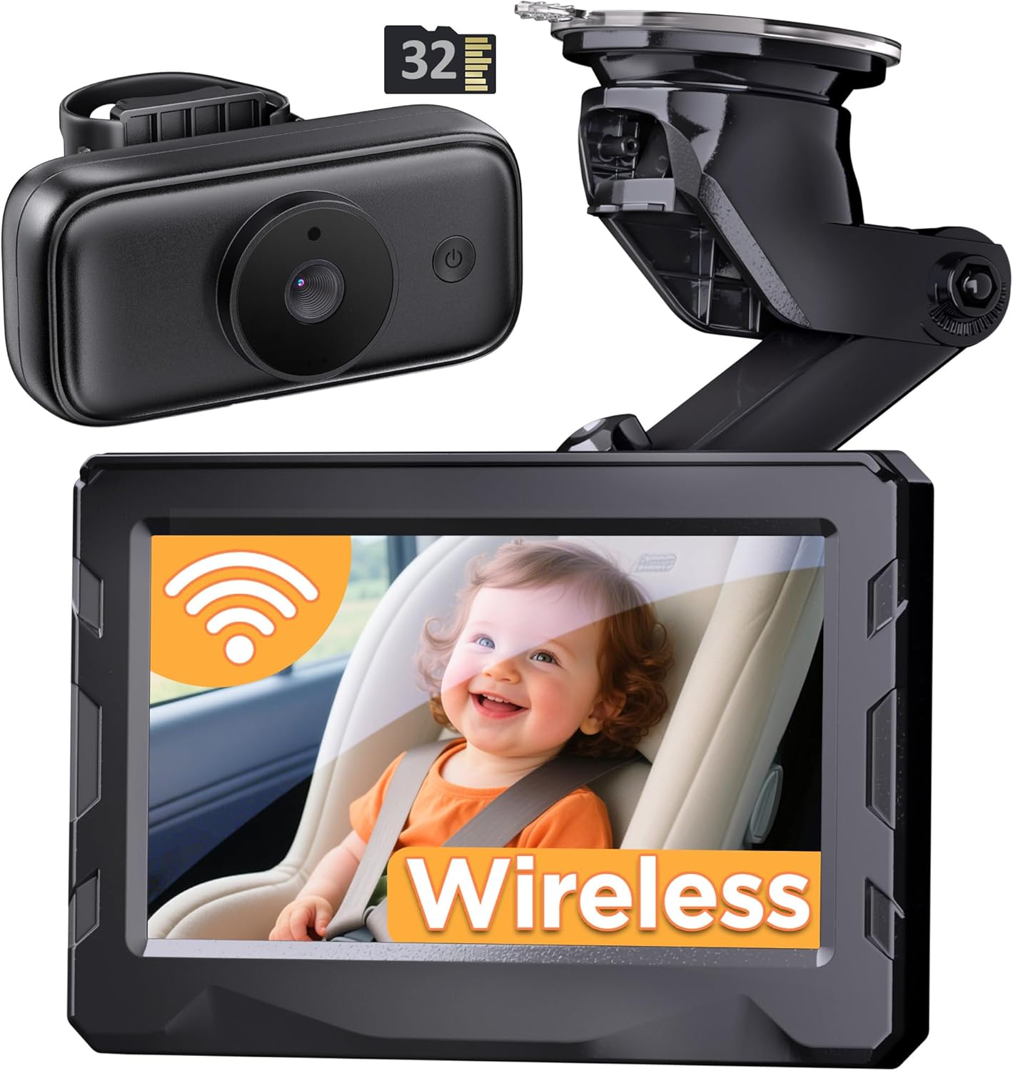 Read more about the article Wireless Baby car Camera