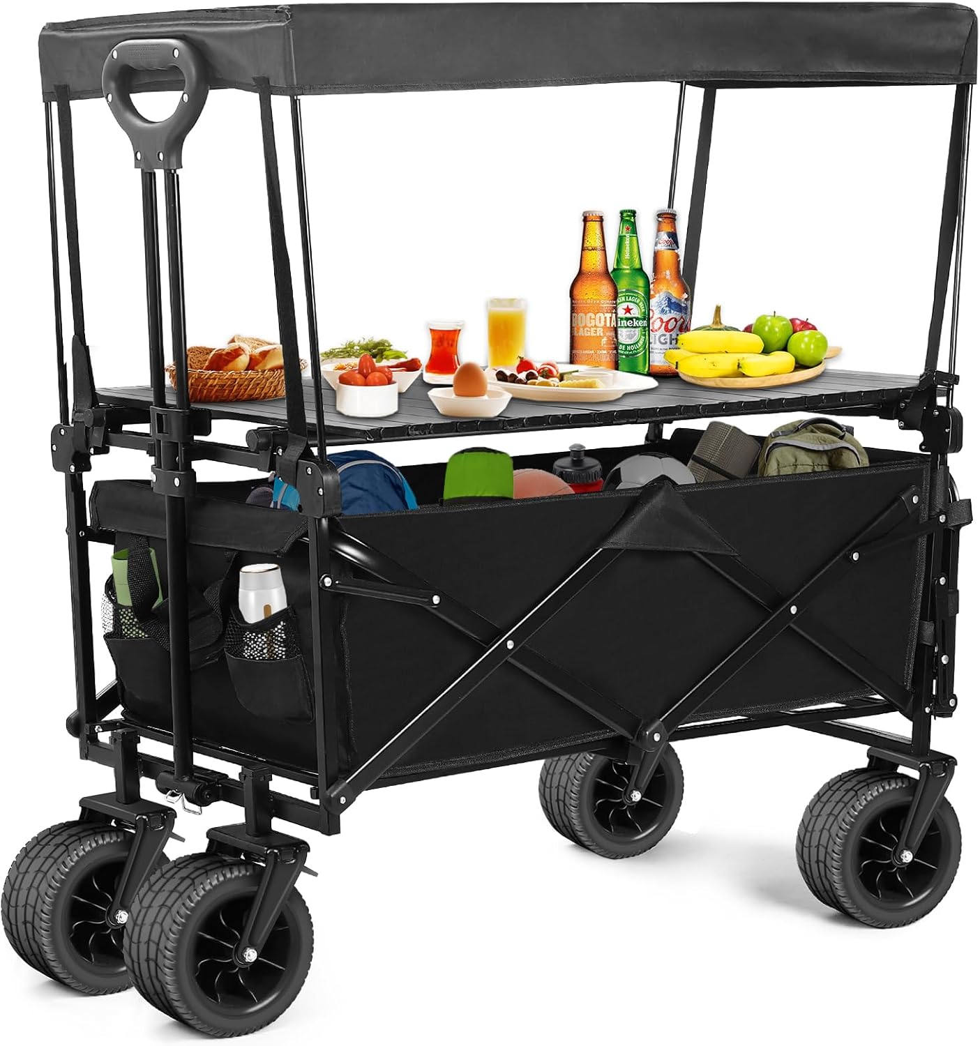 Read more about the article Collapsible Wagon with Table and Canopy