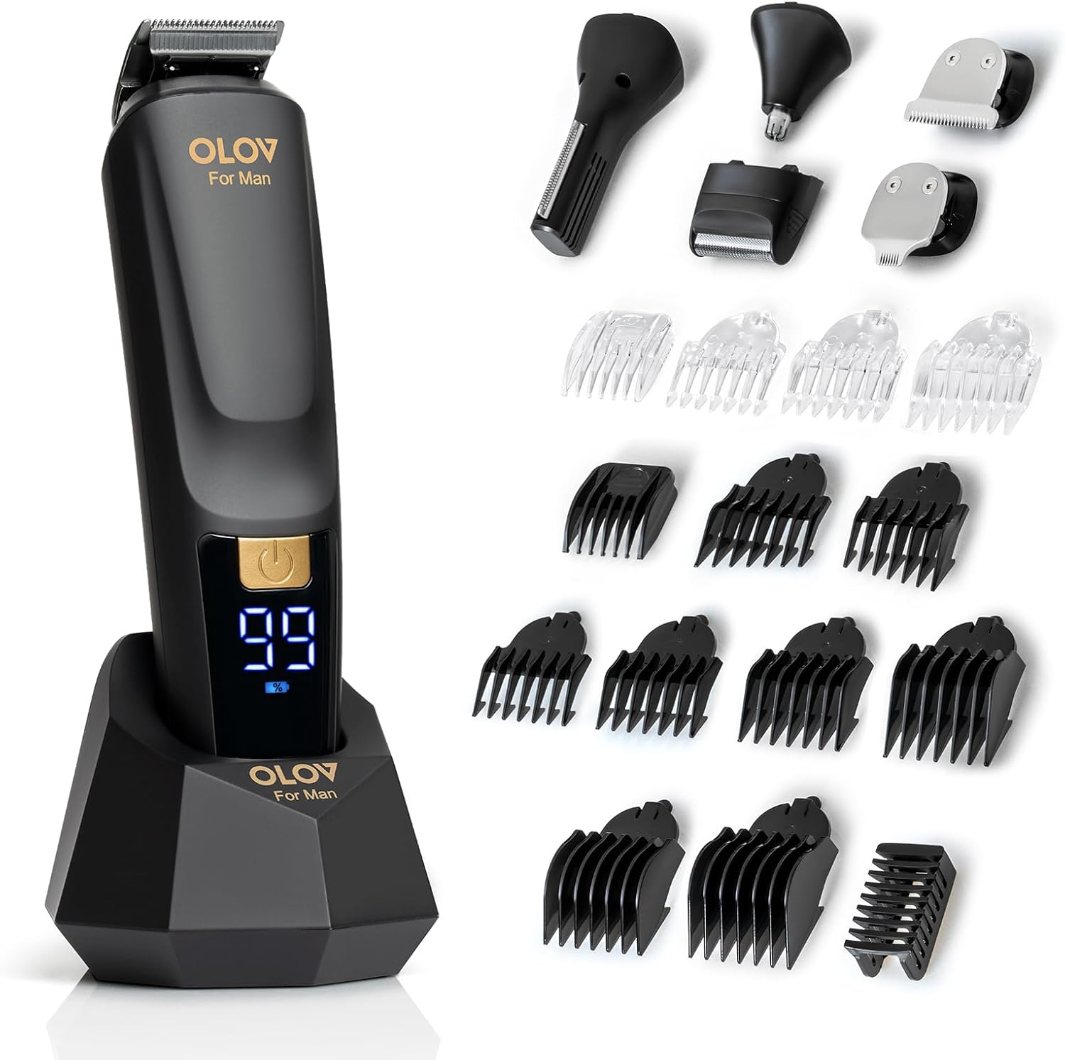 Read more about the article Man Beard Trimmer 21 Piece All-in-One