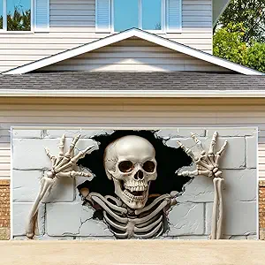 Read more about the article 6 x 13 ft Halloween Garage Door Decorations Halloween decorations Witch Door Cover, Hanging Banner, Cauldron Backdrop Mural for Home, Outdoor, Indoor, Spooky