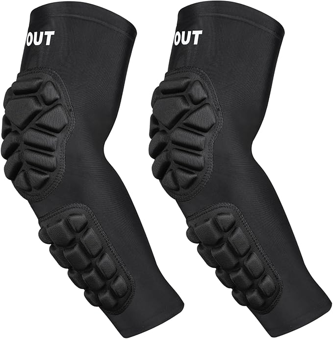 Read more about the article Padded Arm Sleeves Elbow Forearm Crashproof Pads Protection for Football