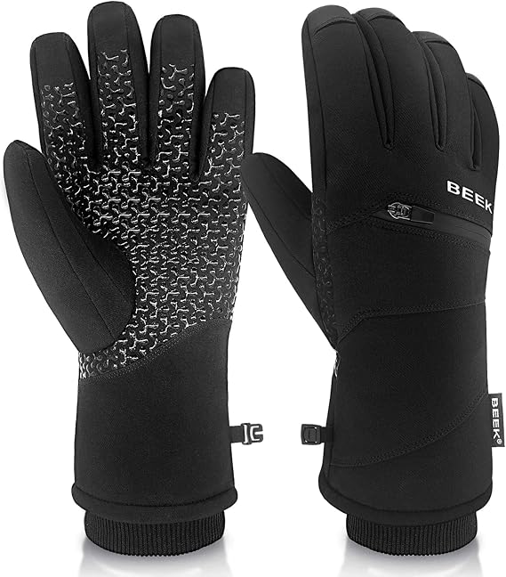 Read more about the article BEEK Winter Gloves Women & Men – Waterproof, Windproof, Warm, Touch Screen, Non-Slip, Thermal Gloves for Cycling, Skiing, Running, Hiking, Driving & Motorcyclin