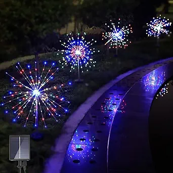 Read more about the article Solar Garden Firework Lights Outdoor