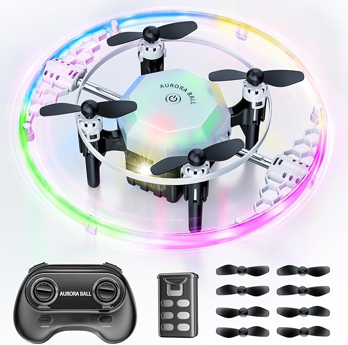 Read more about the article Drones for Kids, 2025 Mini RC Drone Quadcopter with 360 Degree Flip, 90 Degree Surround